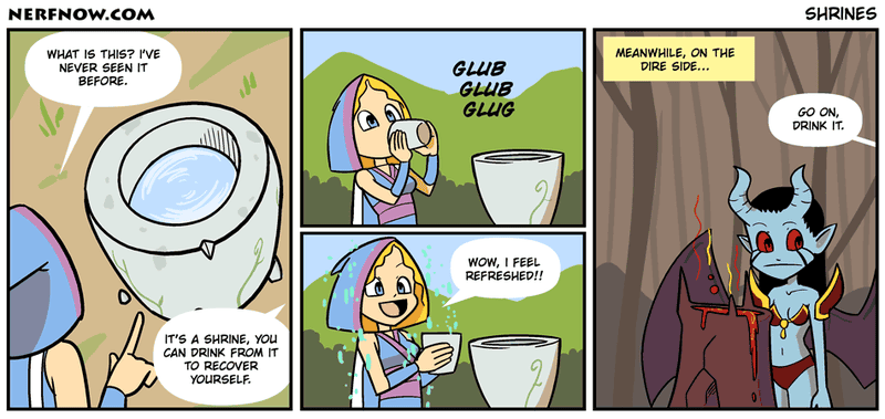 Illustration for article titled Sunday Comics: Go On, Drink It